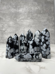 Snowflake Obsidian