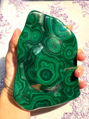 Malachite and Chrysocolla Freeform