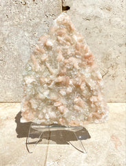 Apophyllite, Stilbite, and Chalcedony Specimen