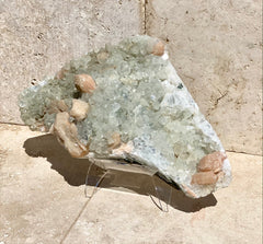 Apophyllite, Stilbite, Quartz and Chalcedony Specimen