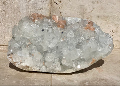 Apophyllite, Stilbite, and Chalcedony Specimen