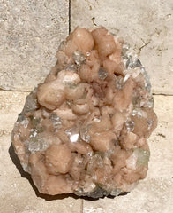 Gemmy Apophyllite, Stilbite and Chalcedony Specimen