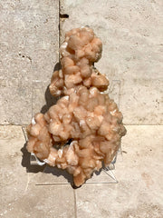 Apophyllite, Stilbite, Heulandite and Chalcedony Specimen