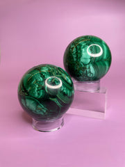 Malachite Spheres