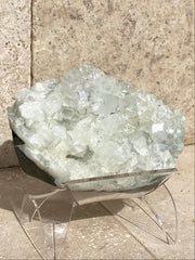 Terminated Apophyllite and Chalcedony Specimen