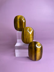 Tiger's Eye Palm Stones