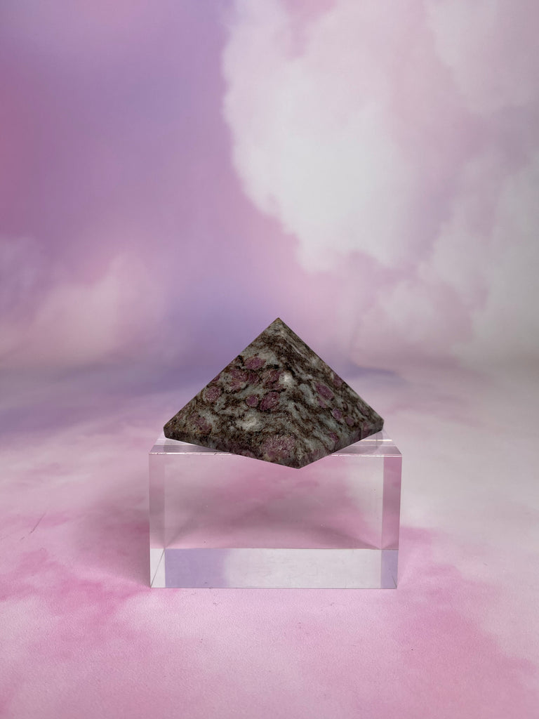 Ruby Service Pyramid Ruby In Granite Pyramid – Merkababe Designs