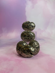 Pyrite Palm Stones