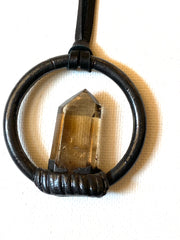 Smokey citrine pendant